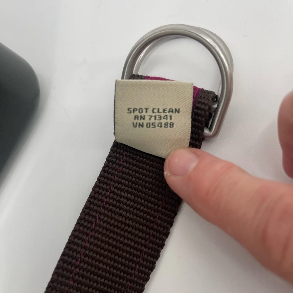 ⭐️LL Bean Purple Dog Belt women’s M/L